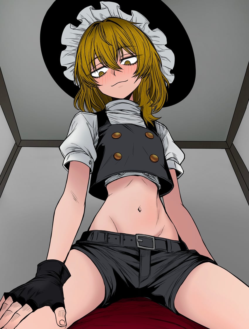 kirisame marisa (touhou) drawn by ryoan_(voyagehermitage)