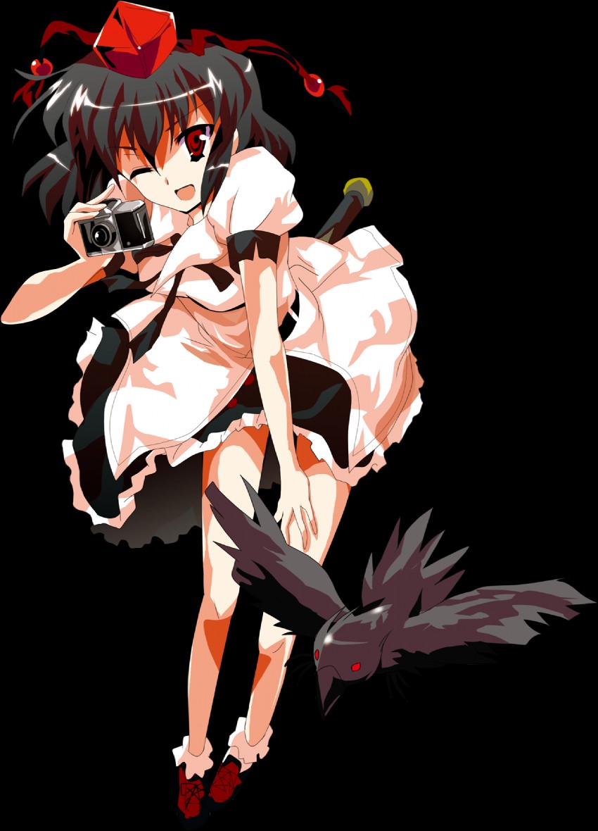 shameimaru aya (touhou) drawn by oyu_no_kaori