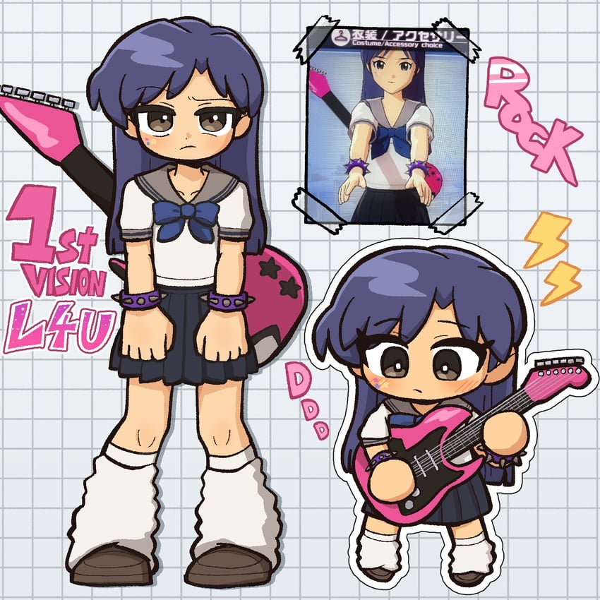 kisaragi chihaya (idolmaster and 1 more) drawn by fis_(t83192933)