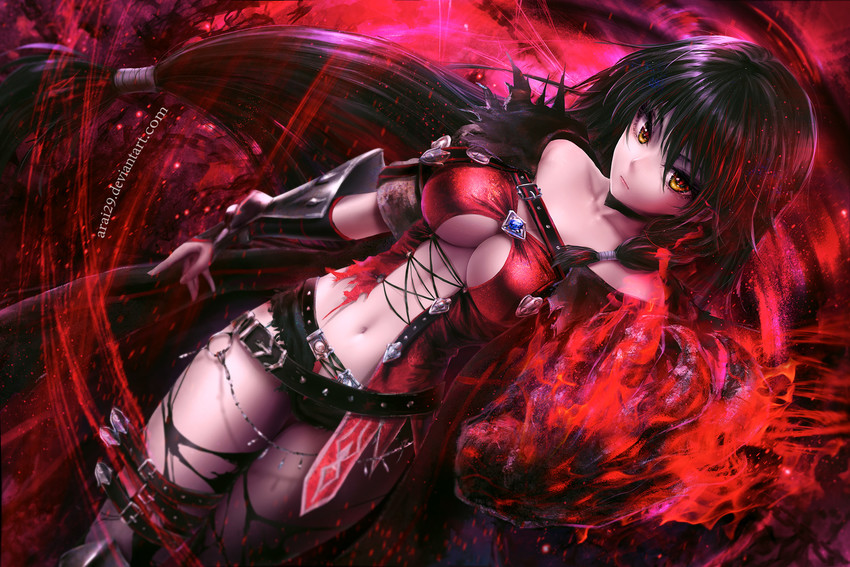 velvet crowe (tales of and 1 more) drawn by arai29