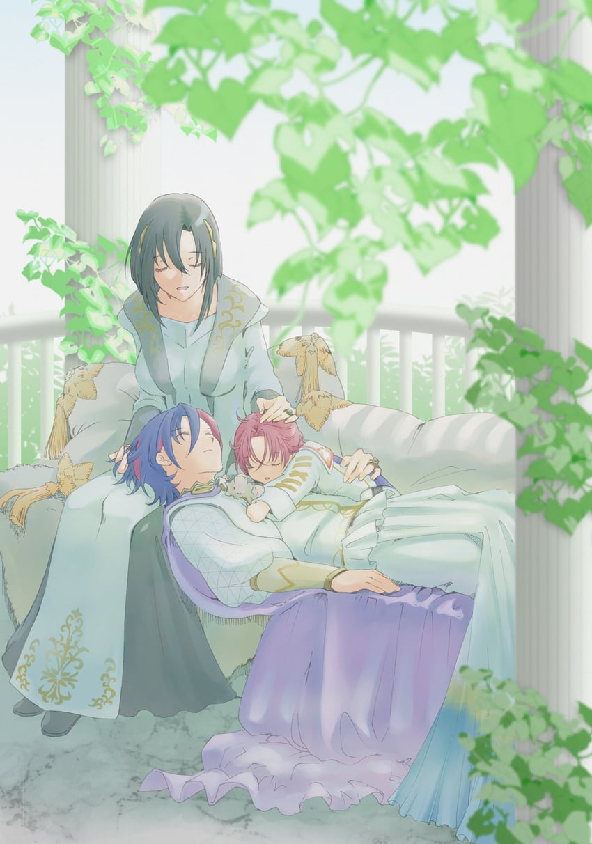 nel and male alear (fire emblem and 1 more) drawn by toki_(xxxxxmoe1983oct)