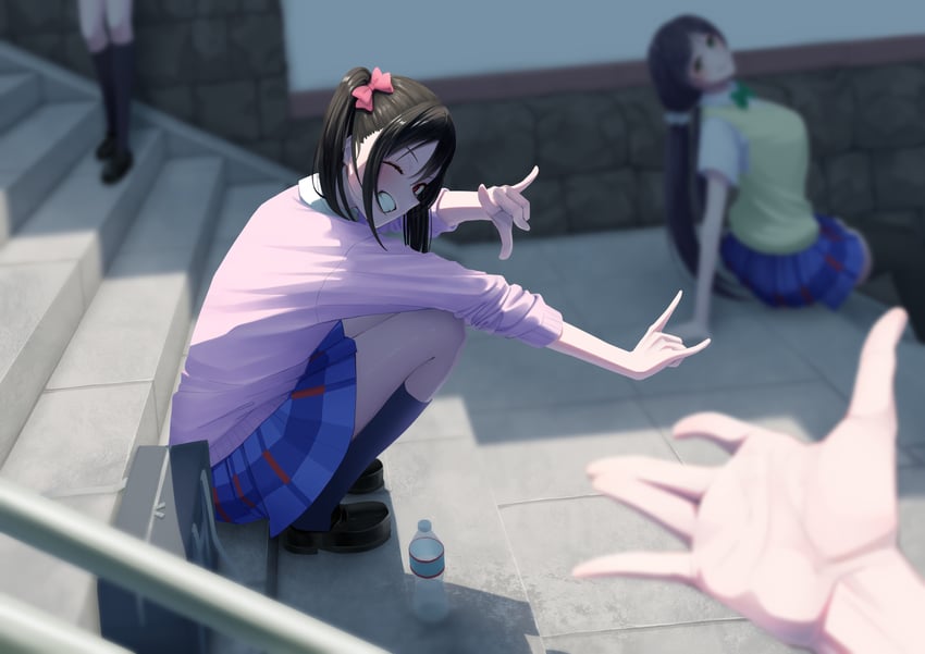 tojo nozomi and yazawa nico (love live! and 1 more) drawn by idobata