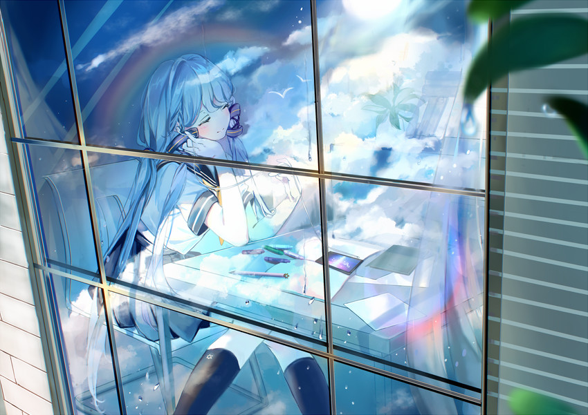 xingchen (vocaloid and 1 more) drawn by bou_shaku
