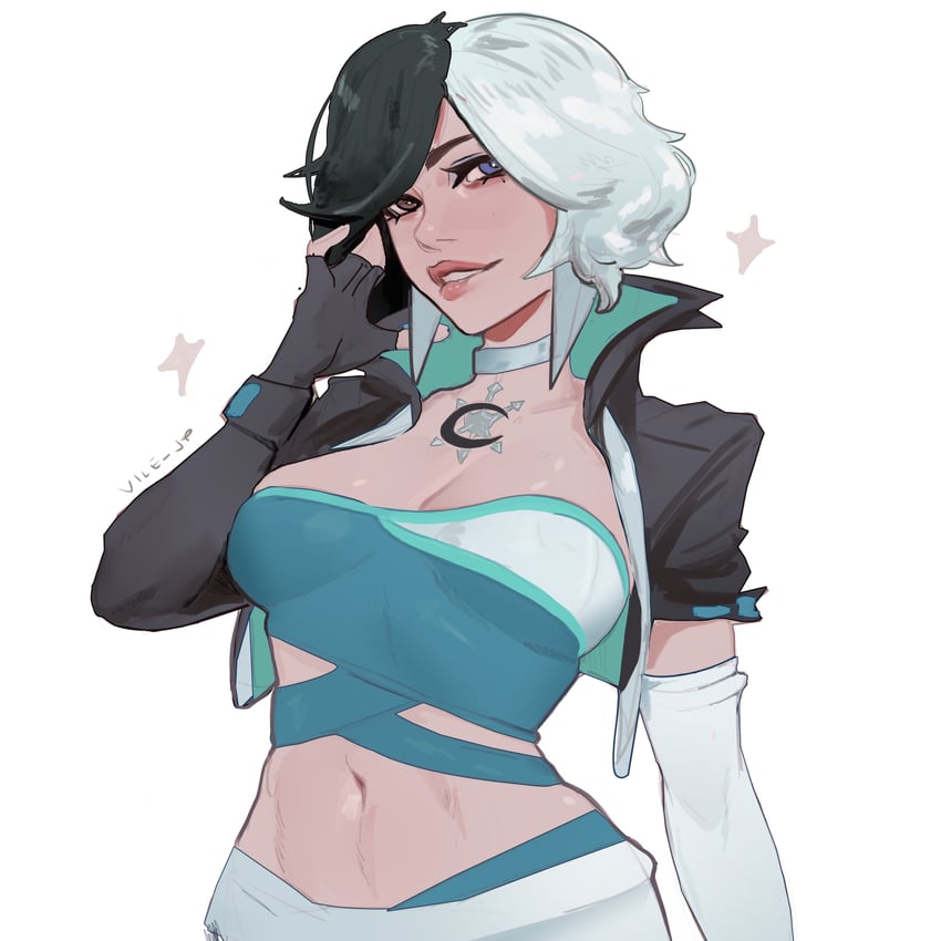 luna snow (marvel and 1 more) drawn by vile_(vile_jp)
