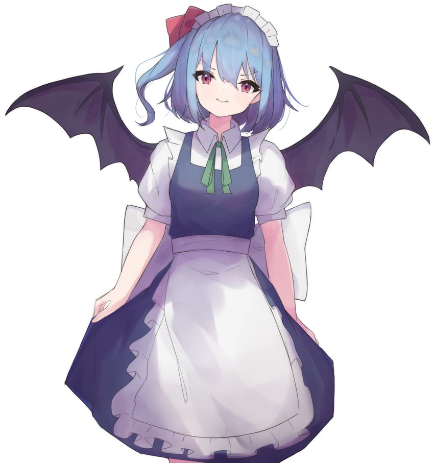 remilia scarlet and izayoi sakuya (touhou) drawn by matcha_yado
