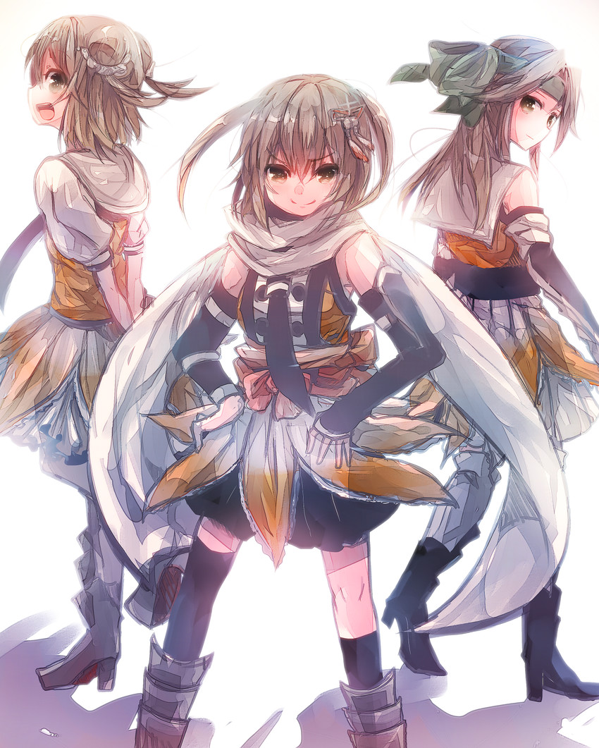 sendai, naka, jintsuu, sendai kai ni, jintsuu kai ni, and 1 more (kantai collection) drawn by sugino_(patrassyar)