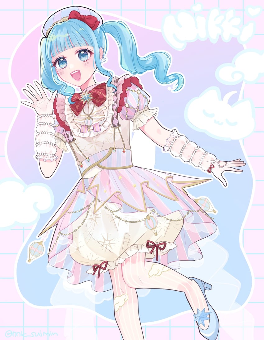 cloud daydreams (nikki and 1 more) drawn by neneko_(nnk_suimin)