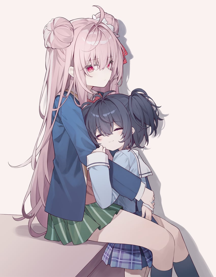 matsuzaka satou and koube shio (happy sugar life) drawn by maidcode1023