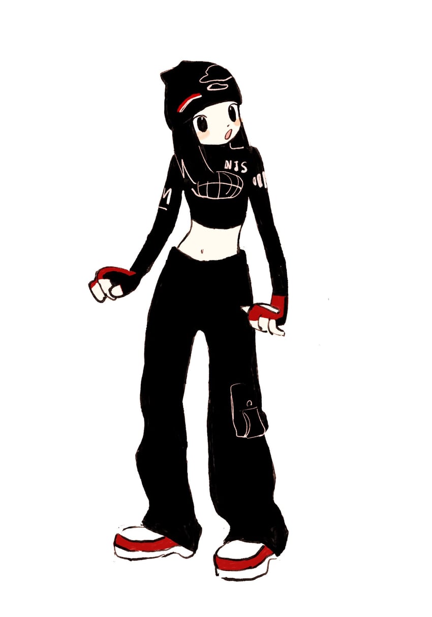 hanni (real life and 1 more) drawn by iwashi_iwashimo