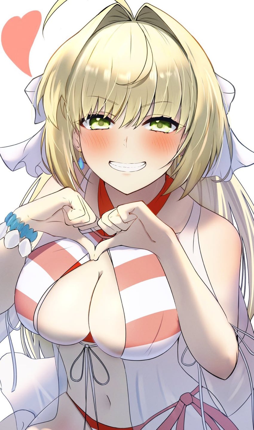nero claudius (fate and 1 more) drawn by umi_endu