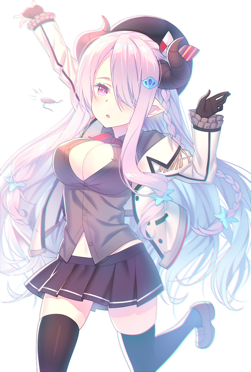 kashima and narmaya (kantai collection and 1 more) drawn by sora_72-iro
