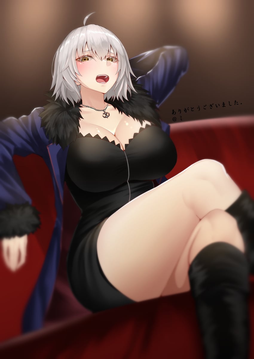 jeanne d'arc alter (fate and 1 more) drawn by miso_tanuki