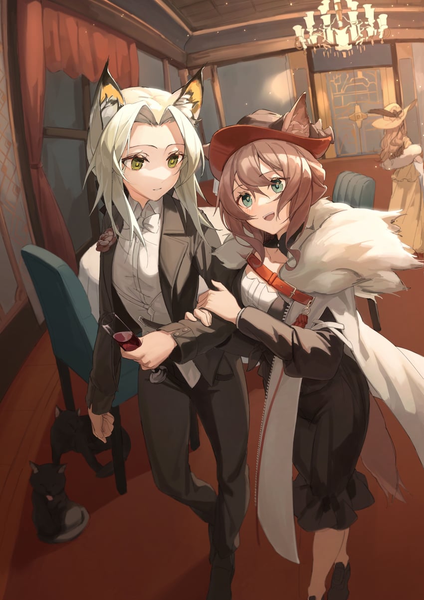 kal'tsit and heidi (arknights) drawn by rui_(rei_leyi)