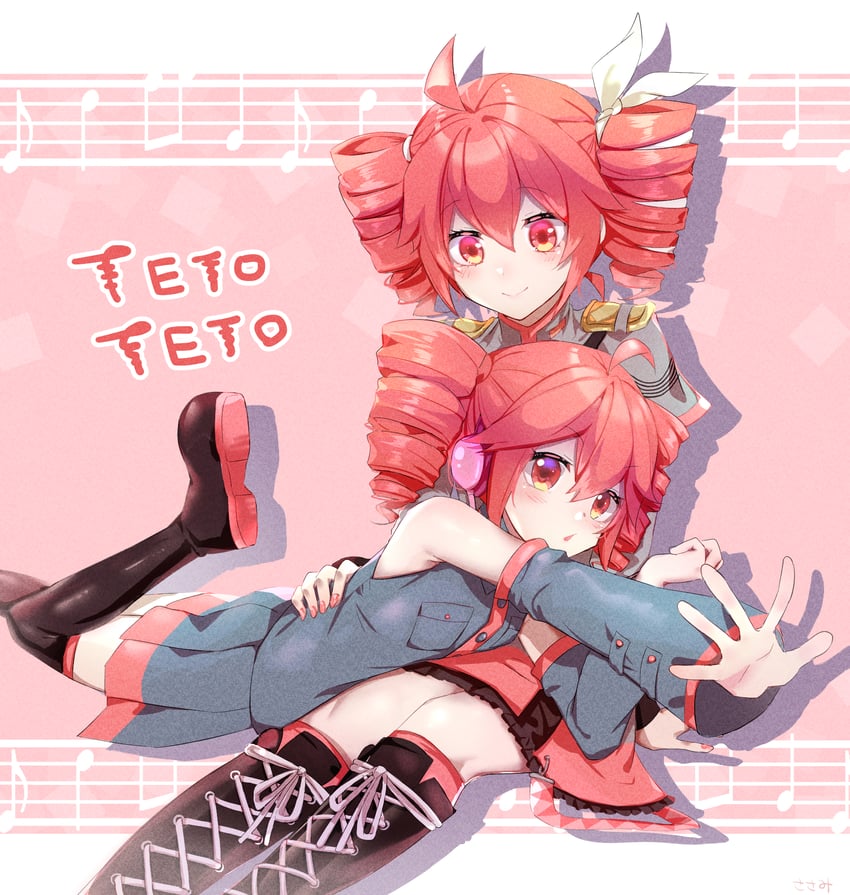 kasane teto (utau and 1 more) drawn by torino_sasami