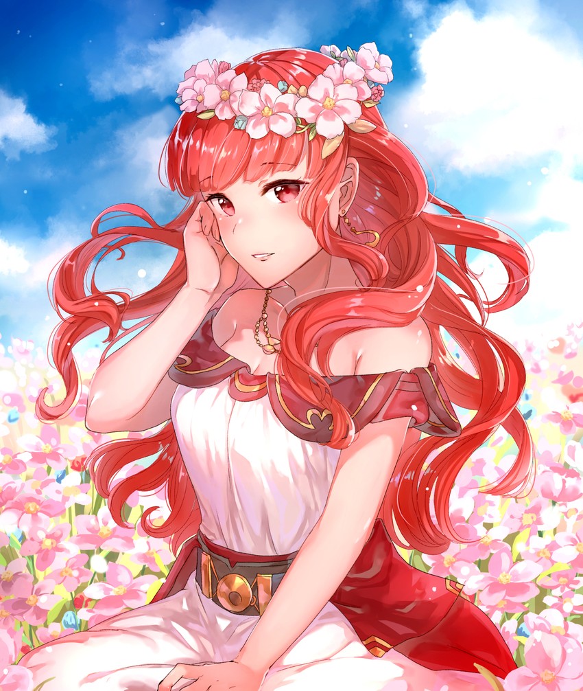 celica (fire emblem and 2 more) drawn by haru_(nakajou-28)