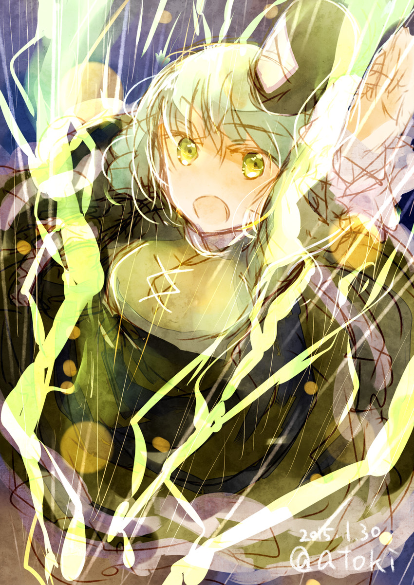 soga no tojiko (touhou) drawn by atoki