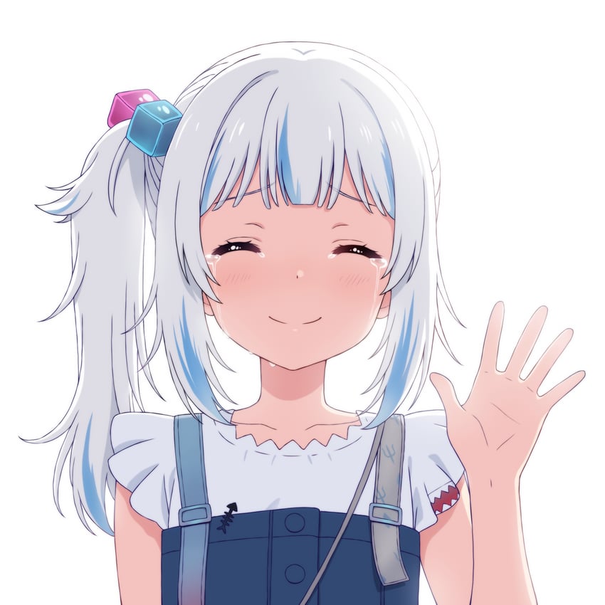 gawr gura (hololive and 1 more) drawn by emmett