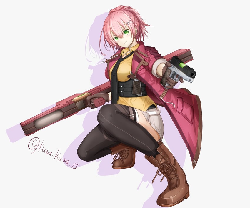 juna crawford (eiyuu densetsu and 3 more) drawn by kuma_kuma_15