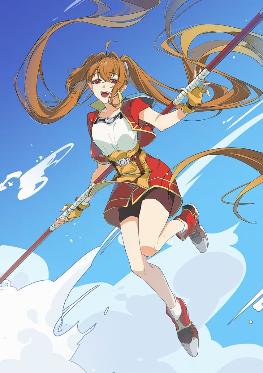 estelle bright (eiyuu densetsu and 4 more) drawn by eien_galaxy_ko