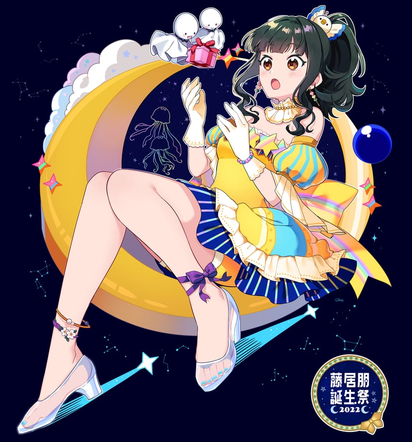 fujii tomo (idolmaster and 2 more) drawn by gamo