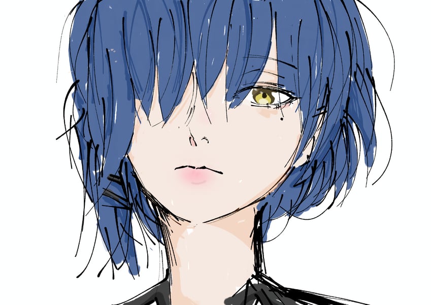 yamada ryo (bocchi the rock!) drawn by mei_hitori