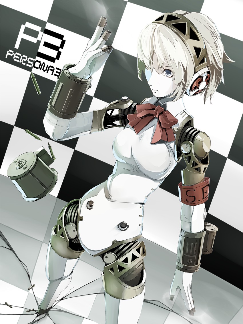 aigis (persona and 1 more) drawn by el_(egoistic_parade)