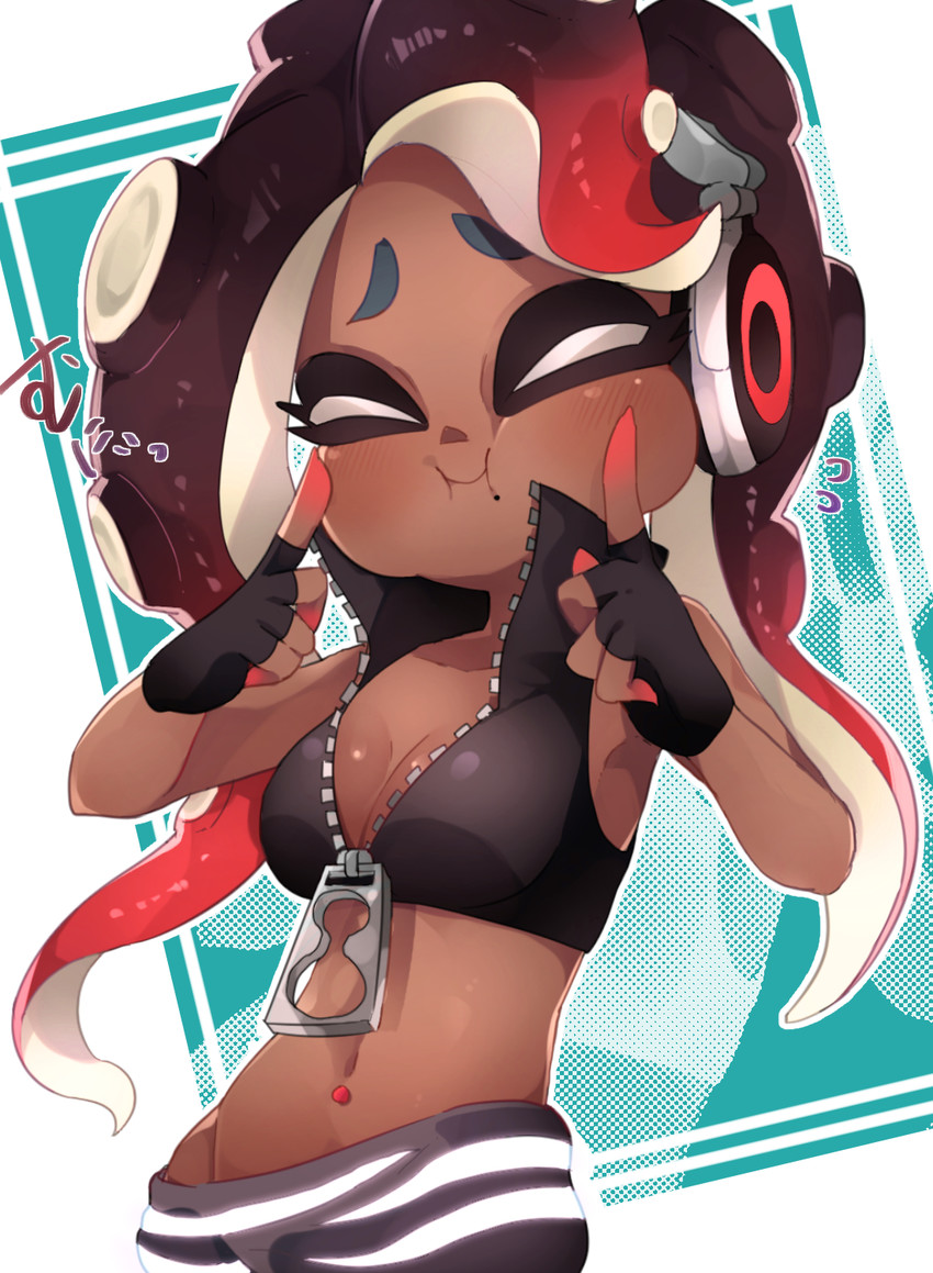marina (splatoon and 1 more) drawn by mikeneko_mari