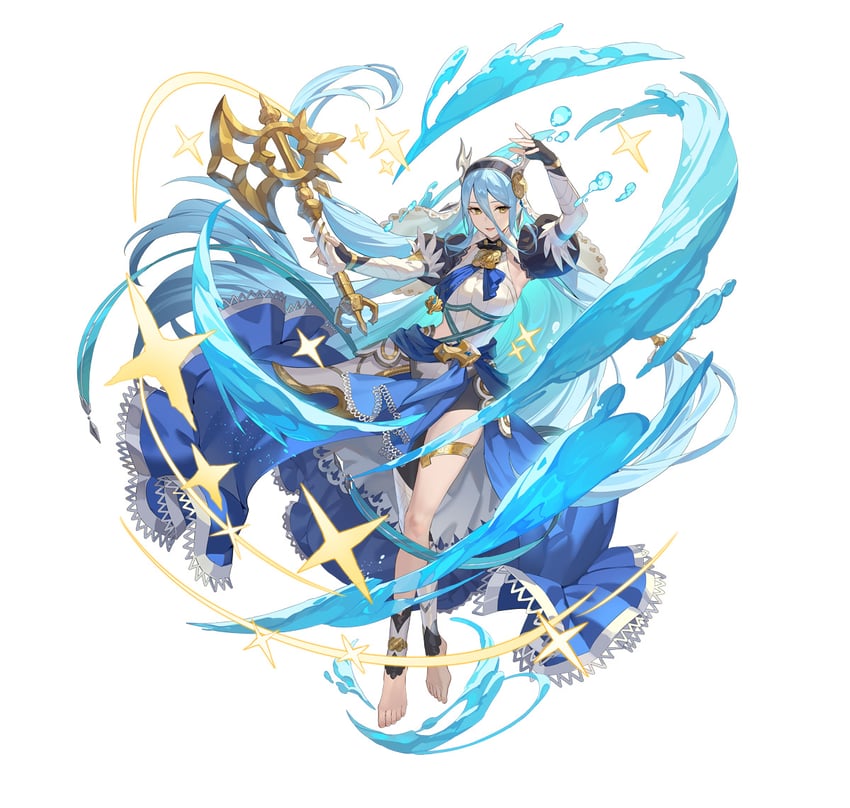 azura (fire emblem and 2 more) drawn by teffish
