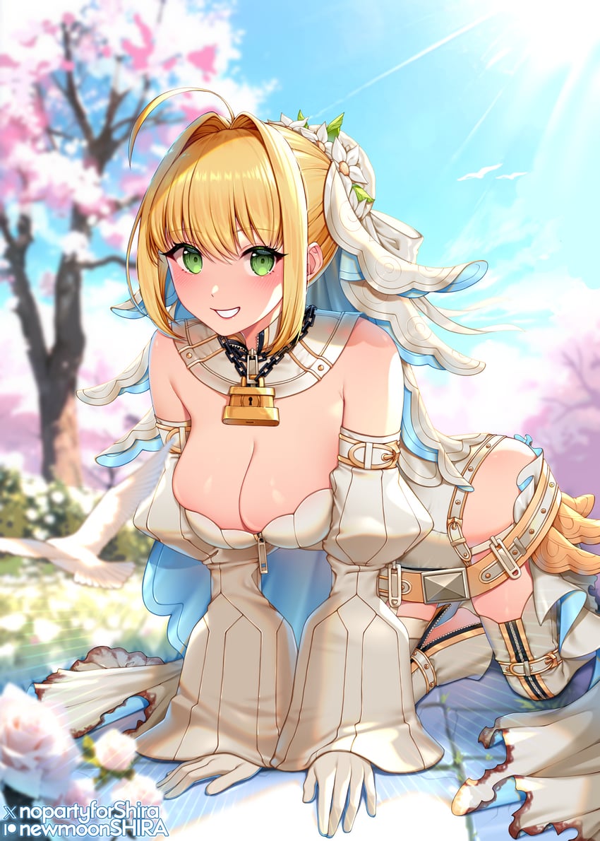 nero claudius (fate and 1 more) drawn by newmoonshira