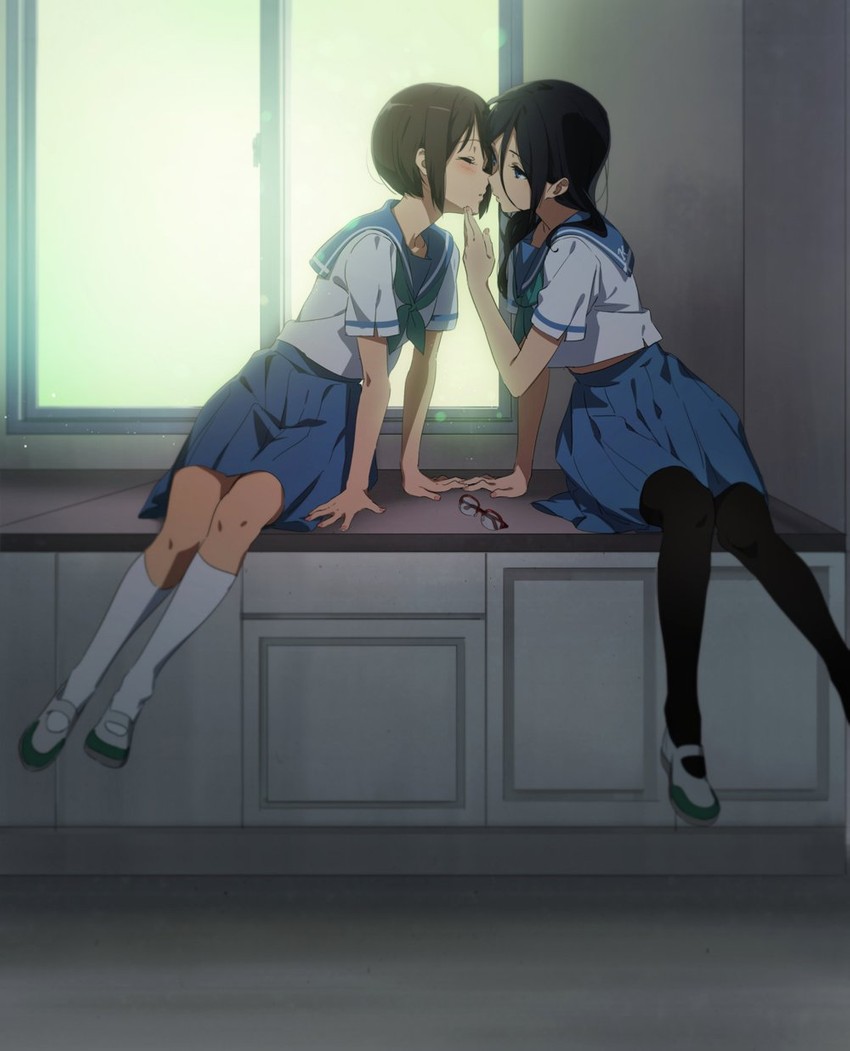 tanaka asuka and nakaseko kaori (hibike! euphonium) drawn by kamo_kamen