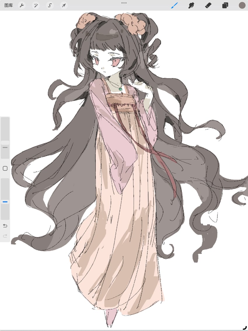 xue baochai (project moon and 1 more) drawn by liningne
