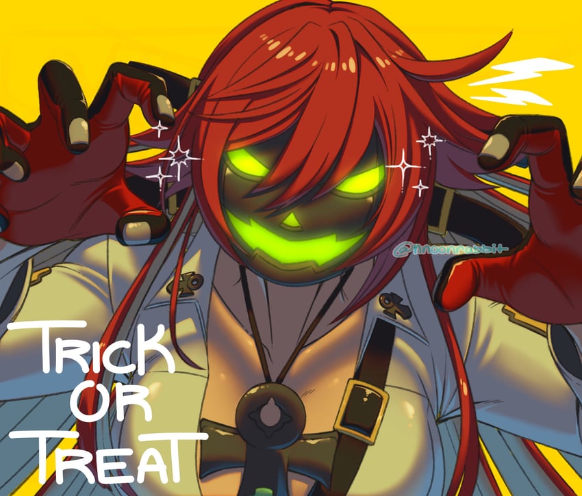jack-o' valentine (guilty gear and 1 more) drawn by nnoonrabbit