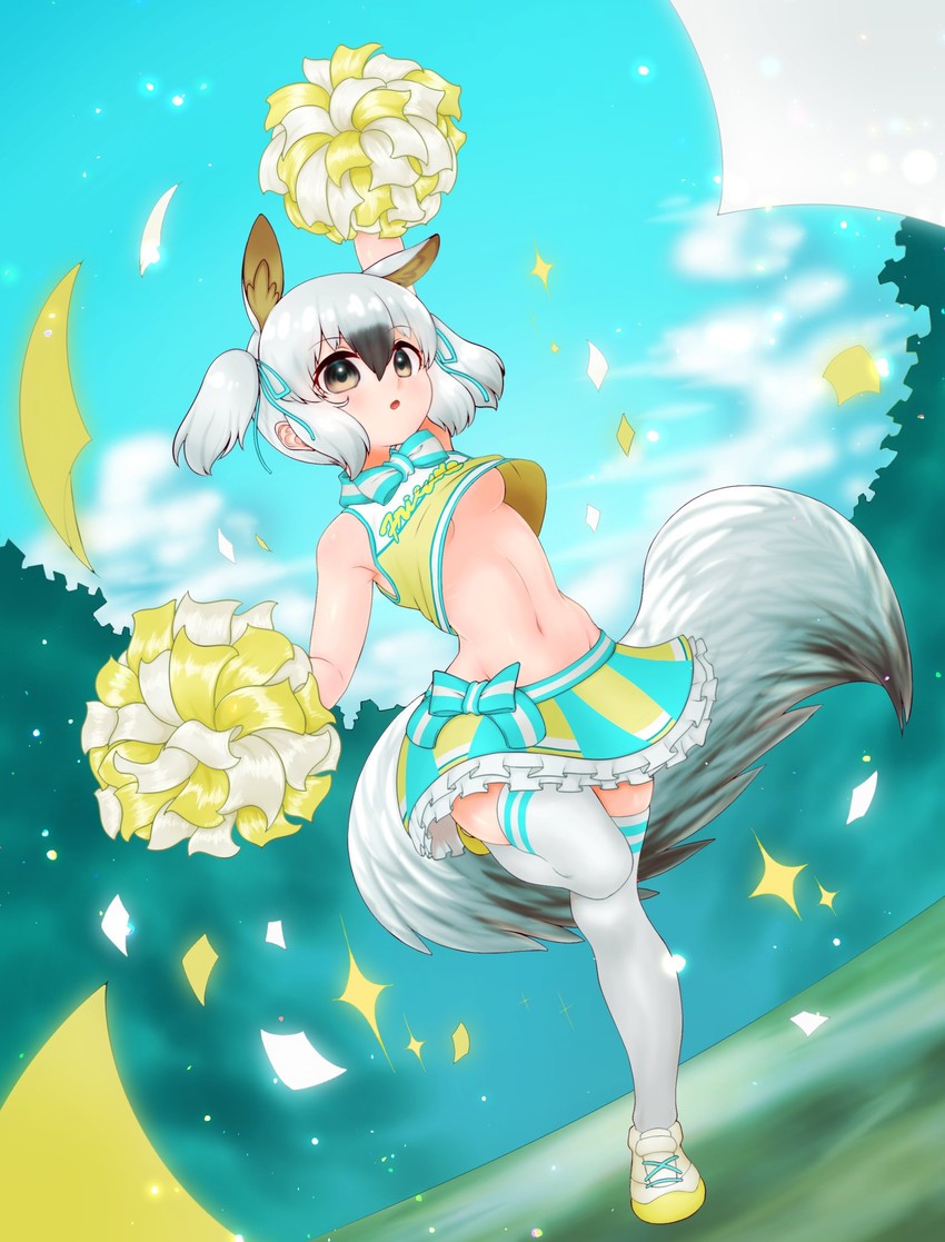 southern tamandua (kemono friends and 1 more) drawn by notora