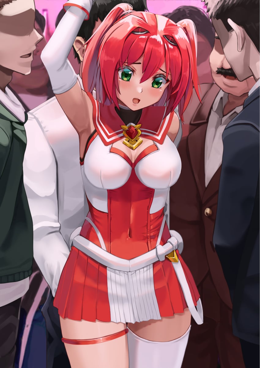 sonozaki akari and esca ruby (choukou and 2 more) drawn by chicken_(chickenx)