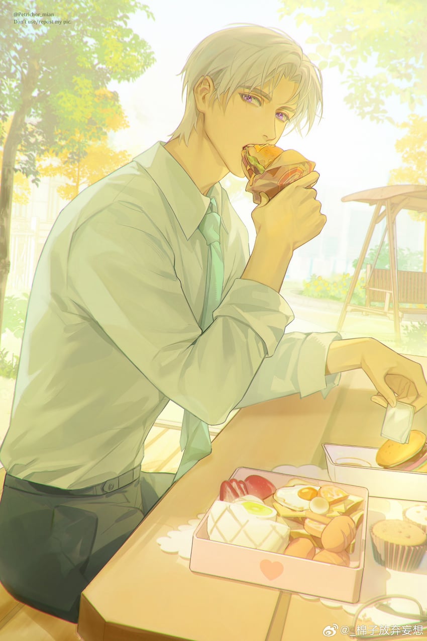 charlie su (light and night love) drawn by mian_zi_fangqi_wangxiang