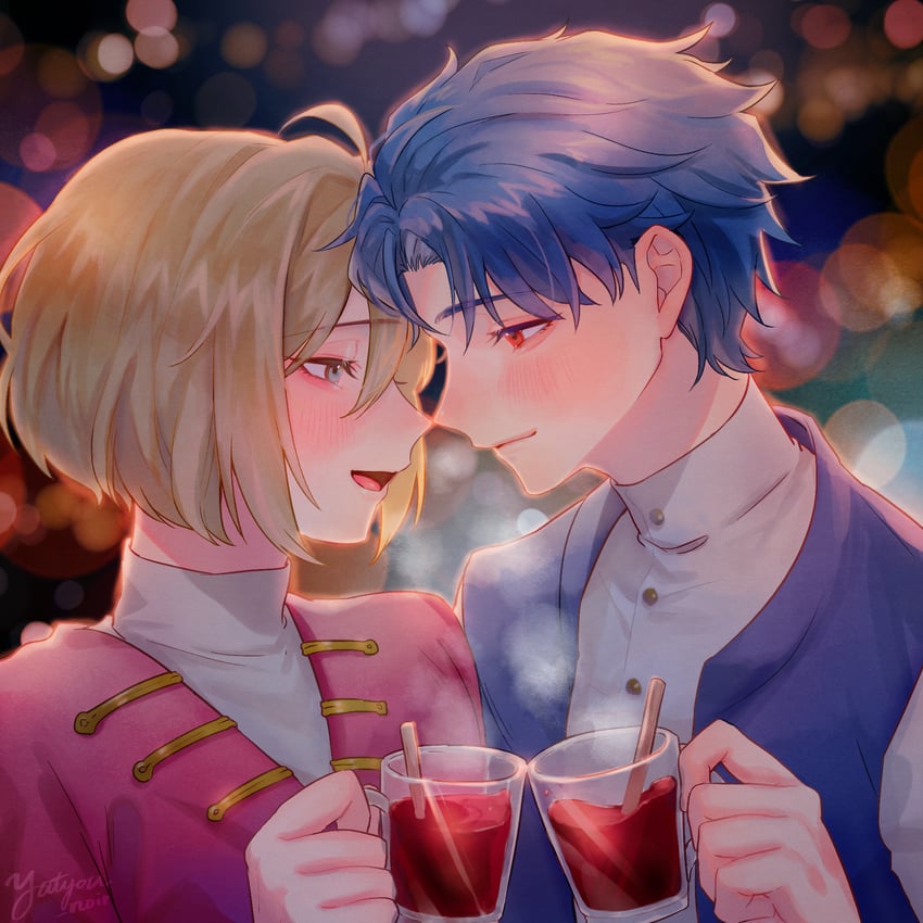 alain and auch (unicorn overlord) drawn by yatyou6666