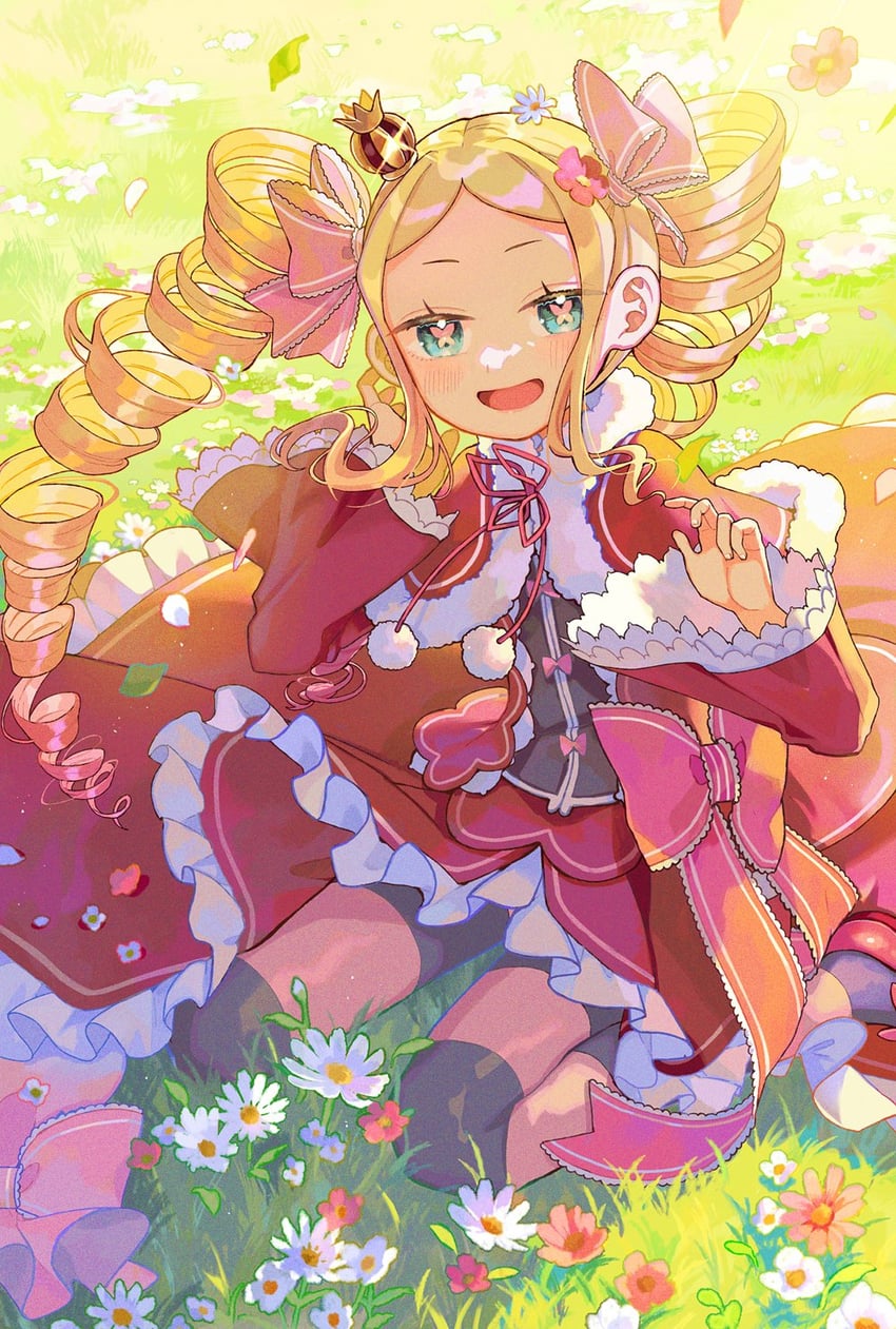 beatrice (re:zero kara hajimeru isekai seikatsu) drawn by parupin