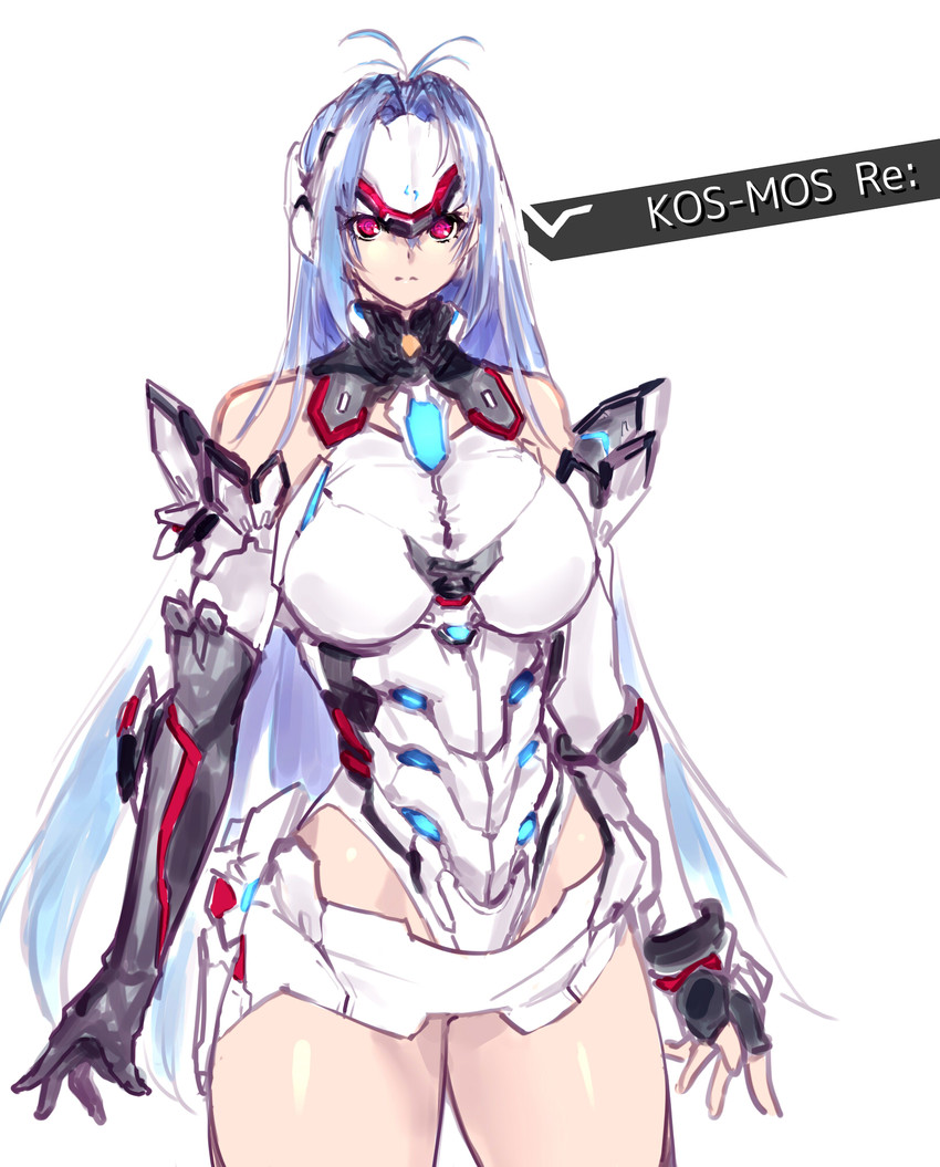 kos-mos and kos-mos re: (xenoblade chronicles and 1 more) drawn by negresco
