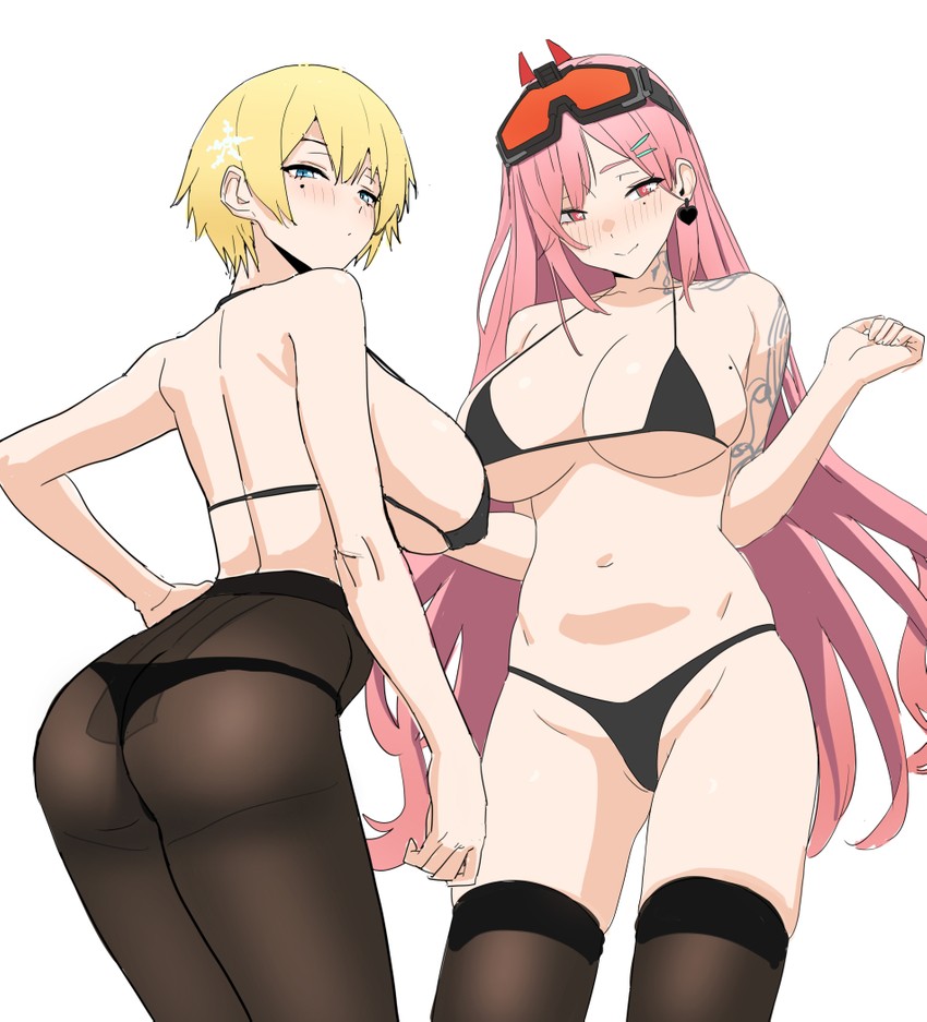 vsk-94 and sig mcx (girls' frontline) drawn by chela77