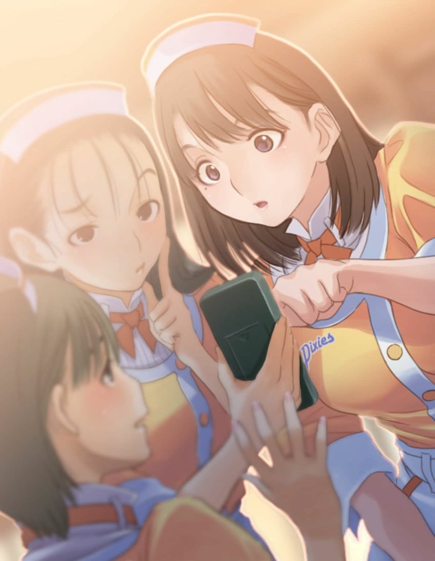 anegasaki nene, komari mayuko, and otori nodoka (love plus)