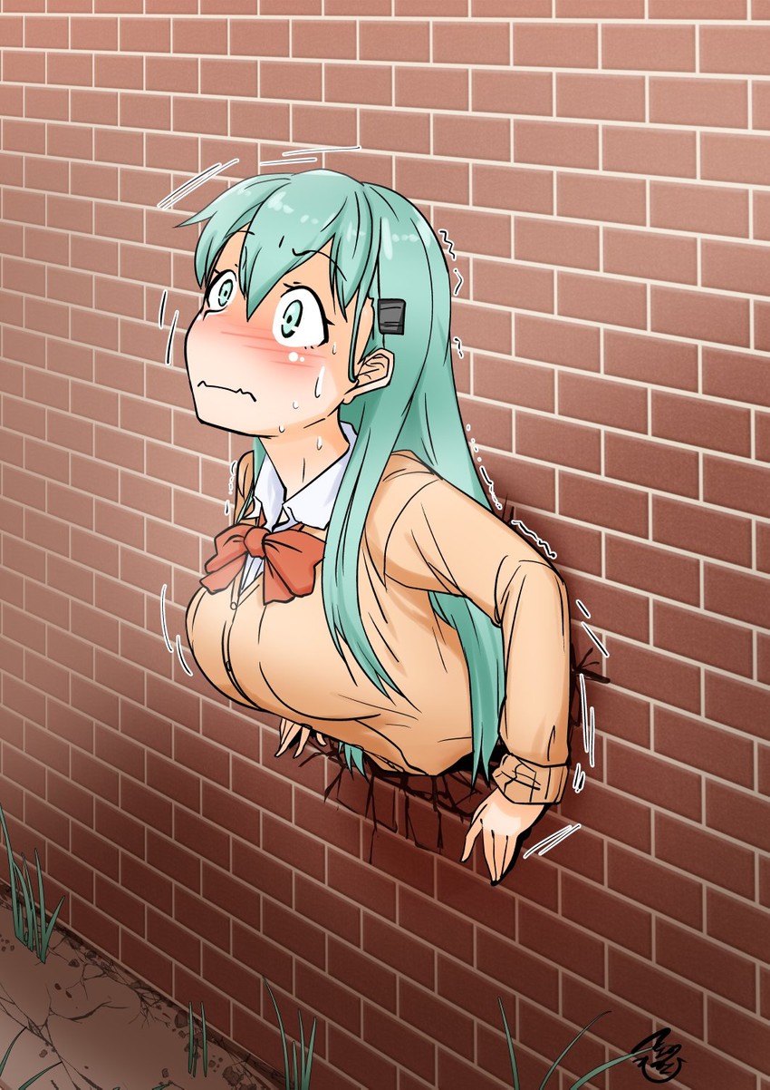 suzuya and suzuya kai ni (kantai collection) drawn by tsukino_murakumo