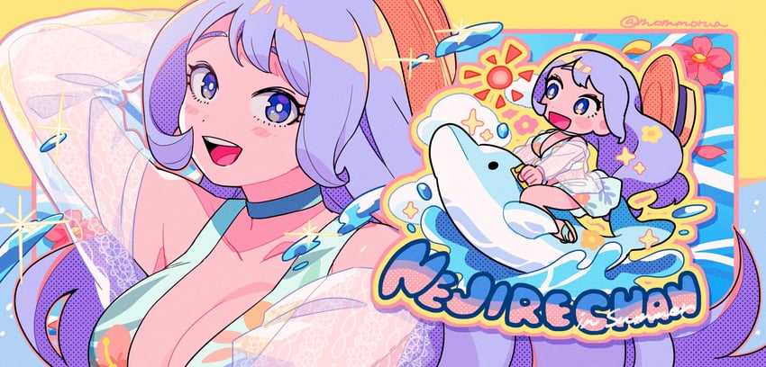 hado nejire (boku no hero academia) drawn by mommorua