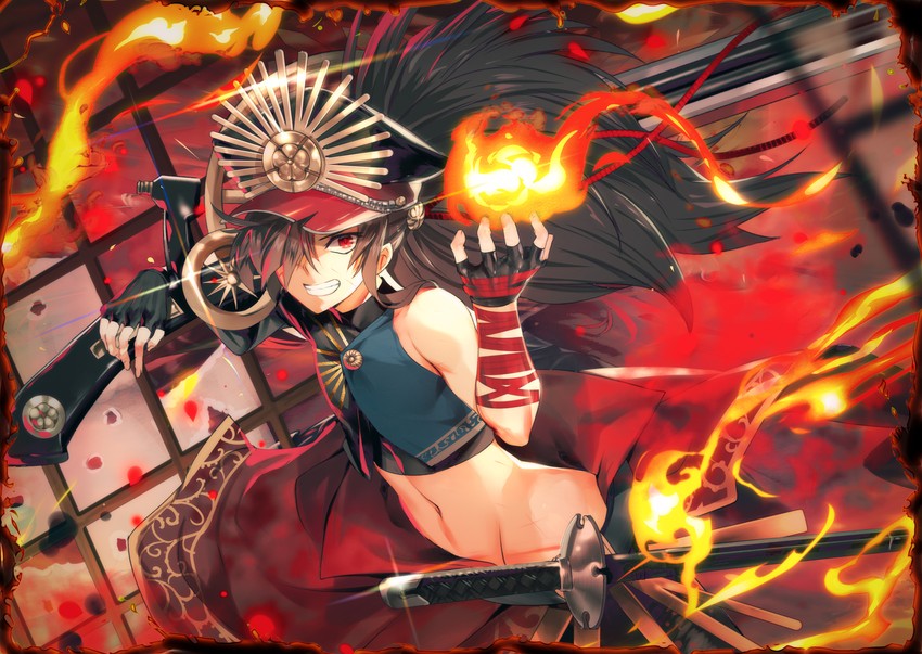oda nobunaga and oda kippoushi (fate and 1 more) drawn by teddypocky