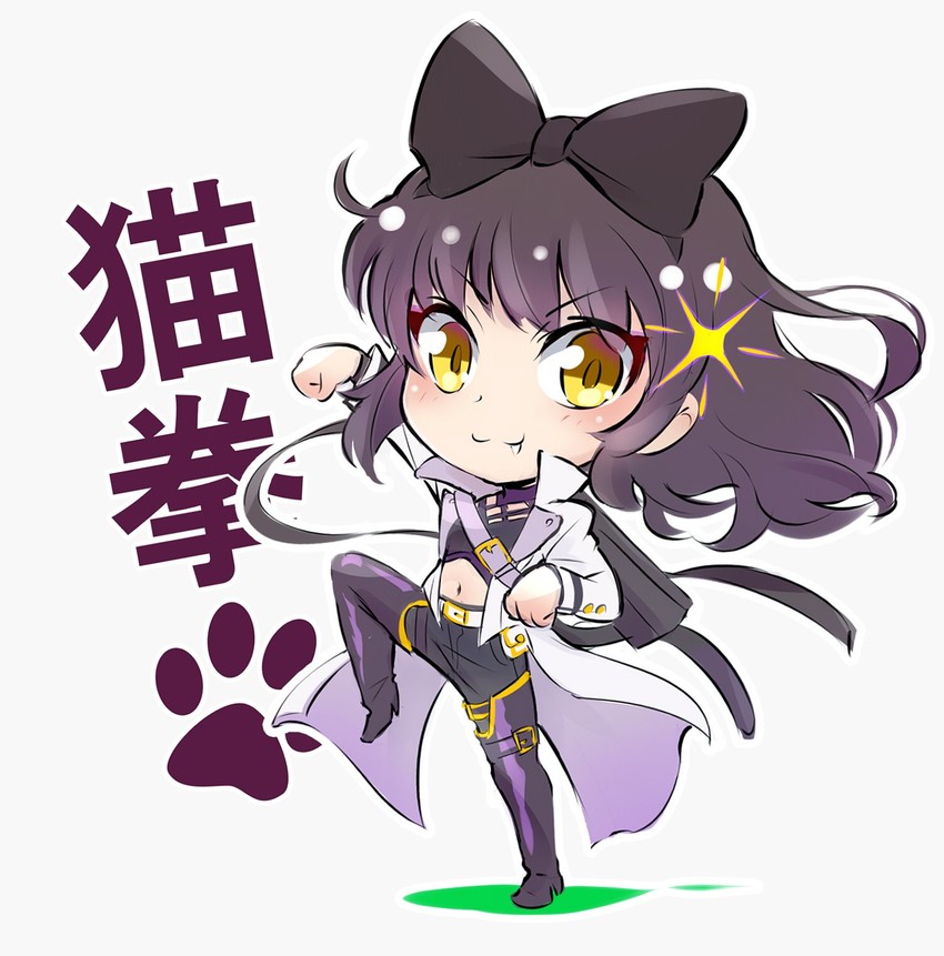 blake belladonna (rwby and 1 more) drawn by iesupa