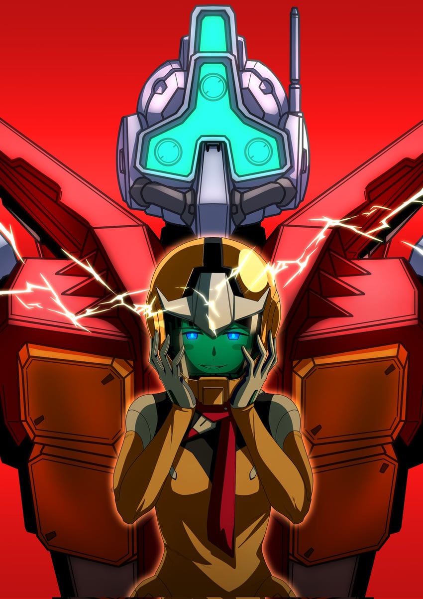 shiiko sugai and gelgoog (gundam and 1 more) drawn by sanjiyouyoko