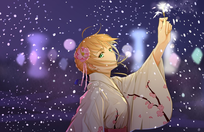 artoria pendragon (fate and 2 more) drawn by er_ci_gudu