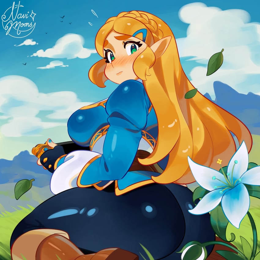 princess zelda (the legend of zelda and 1 more) drawn by constellor