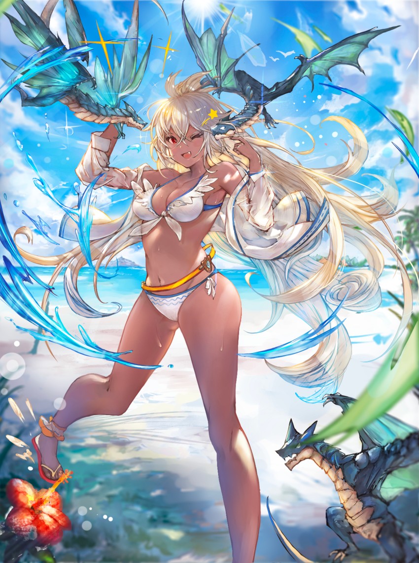 zooey (granblue fantasy and 1 more) drawn by niii