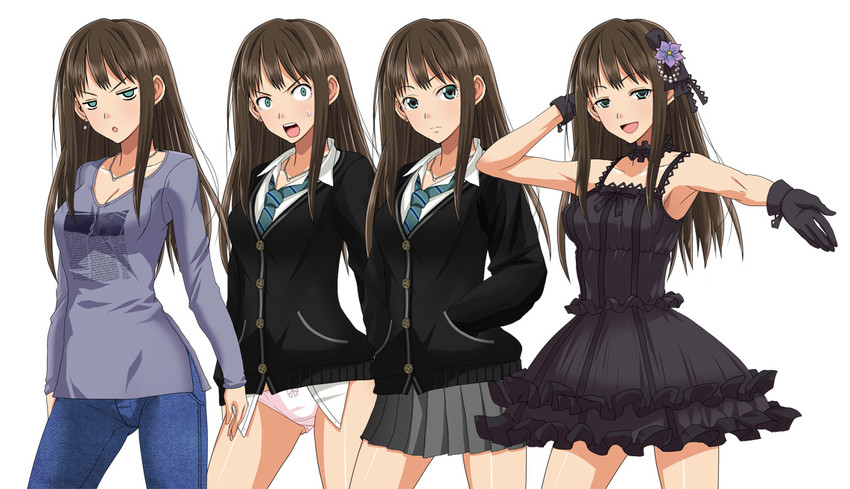 shibuya rin (idolmaster and 1 more) drawn by ichimedoo