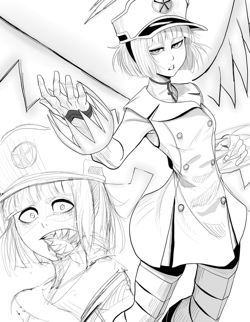 liltotto lamperd (bleach and 1 more) drawn by jesse_schickler